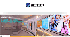 Desktop Screenshot of optiart.com.br